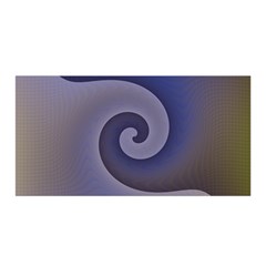 Logo Wave Design Abstract Satin Wrap by Simbadda