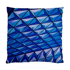 Lines Geometry Architecture Texture Standard Cushion Case (two Sides) by Simbadda