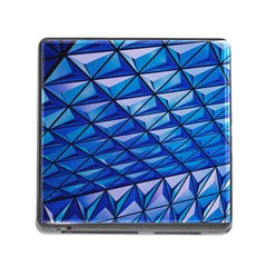 Lines Geometry Architecture Texture Memory Card Reader (square) by Simbadda