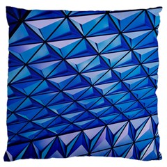 Lines Geometry Architecture Texture Standard Flano Cushion Case (two Sides) by Simbadda