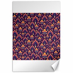 Abstract Background Floral Pattern Canvas 20  X 30   by Simbadda