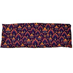 Abstract Background Floral Pattern Body Pillow Case Dakimakura (two Sides) by Simbadda