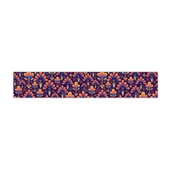 Abstract Background Floral Pattern Flano Scarf (mini) by Simbadda