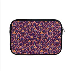 Abstract Background Floral Pattern Apple Macbook Pro 15  Zipper Case