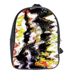 Canvas Acrylic Digital Design School Bags(large)  by Simbadda