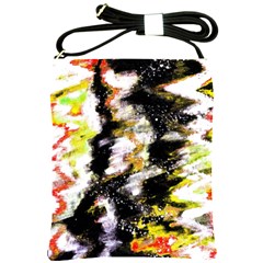 Canvas Acrylic Digital Design Shoulder Sling Bags by Simbadda