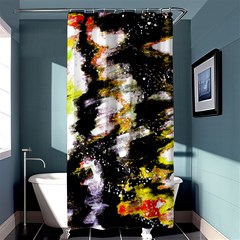 Canvas Acrylic Digital Design Shower Curtain 36  X 72  (stall)  by Simbadda