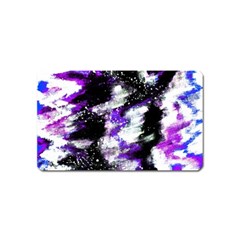 Canvas Acrylic Digital Design Magnet (name Card) by Simbadda