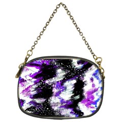 Canvas Acrylic Digital Design Chain Purses (one Side)  by Simbadda