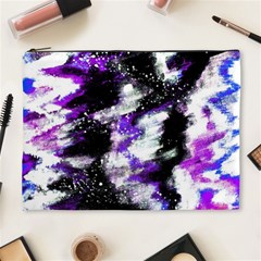 Canvas Acrylic Digital Design Cosmetic Bag (xl) by Simbadda