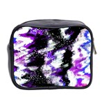 Canvas Acrylic Digital Design Mini Toiletries Bag 2-Side Back