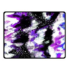 Canvas Acrylic Digital Design Fleece Blanket (small) by Simbadda