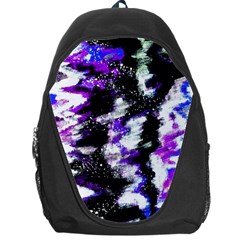 Canvas Acrylic Digital Design Backpack Bag by Simbadda