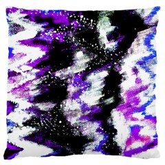 Canvas Acrylic Digital Design Standard Flano Cushion Case (one Side) by Simbadda