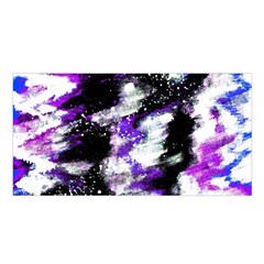 Canvas Acrylic Digital Design Satin Shawl