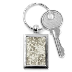 Wall Rock Pattern Structure Dirty Key Chains (rectangle)  by Simbadda