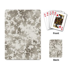 Wall Rock Pattern Structure Dirty Playing Card by Simbadda