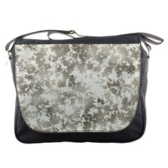 Wall Rock Pattern Structure Dirty Messenger Bags by Simbadda