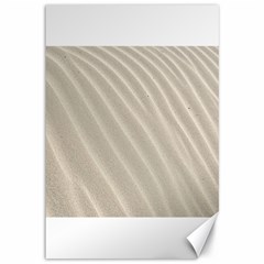 Sand Pattern Wave Texture Canvas 12  X 18   by Simbadda