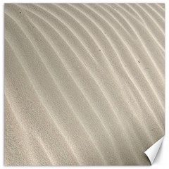 Sand Pattern Wave Texture Canvas 20  X 20   by Simbadda