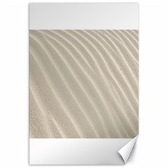 Sand Pattern Wave Texture Canvas 20  X 30   by Simbadda