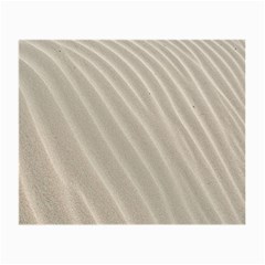 Sand Pattern Wave Texture Small Glasses Cloth (2-side) by Simbadda