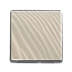 Sand Pattern Wave Texture Memory Card Reader (square) by Simbadda