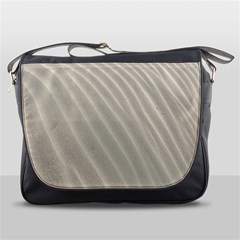 Sand Pattern Wave Texture Messenger Bags by Simbadda