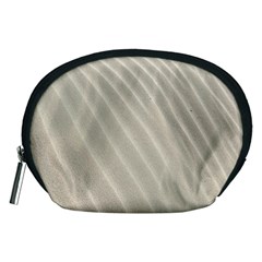 Sand Pattern Wave Texture Accessory Pouches (medium)  by Simbadda