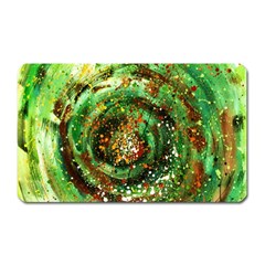 Canvas Acrylic Design Color Magnet (rectangular) by Simbadda