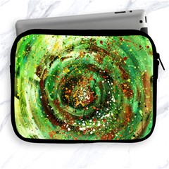 Canvas Acrylic Design Color Apple Ipad 2/3/4 Zipper Cases by Simbadda