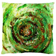 Canvas Acrylic Design Color Standard Flano Cushion Case (one Side) by Simbadda