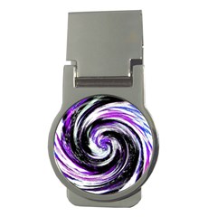 Canvas Acrylic Digital Design Money Clips (round)  by Simbadda