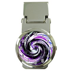 Canvas Acrylic Digital Design Money Clip Watches by Simbadda