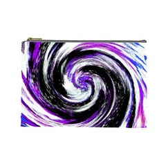 Canvas Acrylic Digital Design Cosmetic Bag (large) 