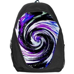 Canvas Acrylic Digital Design Backpack Bag by Simbadda