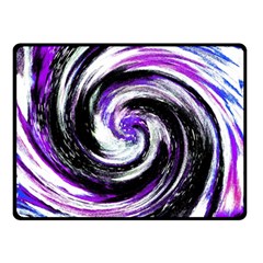 Canvas Acrylic Digital Design Double Sided Fleece Blanket (small)  by Simbadda