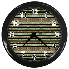 7200x7200 Wall Clocks (black) by dflcprints