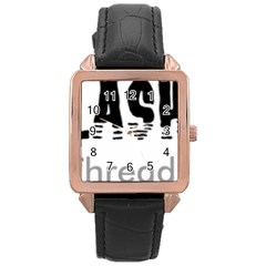 1j+ojl1fomkx9wypfbe43d6kjpwbqbvgkb7ewxs1m3emoajtlcgrj Rose Gold Leather Watch  by FlashyThread