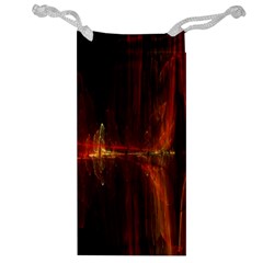 The Burning Of A Bridge Jewelry Bag by designsbyamerianna