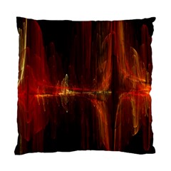 The Burning Of A Bridge Standard Cushion Case (one Side) by designsbyamerianna