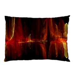 The Burning Of A Bridge Pillow Case (two Sides) by designsbyamerianna