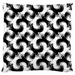 Birds Flock Together Large Cushion Case (one Side) by Simbadda