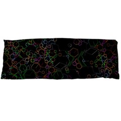 Boxs Black Background Pattern Body Pillow Case (dakimakura) by Simbadda