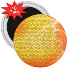 Exotic Backgrounds 3  Magnets (10 Pack) 