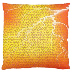 Exotic Backgrounds Large Cushion Case (one Side) by Simbadda