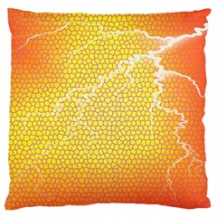 Exotic Backgrounds Large Flano Cushion Case (one Side) by Simbadda