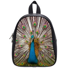 Indian Peacock Plumage School Bags (small)  by Simbadda