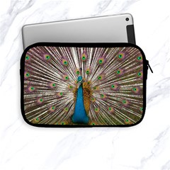 Indian Peacock Plumage Apple Ipad Mini Zipper Cases by Simbadda