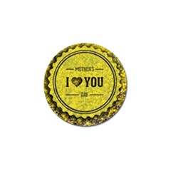 Happy Mother Day Golf Ball Marker